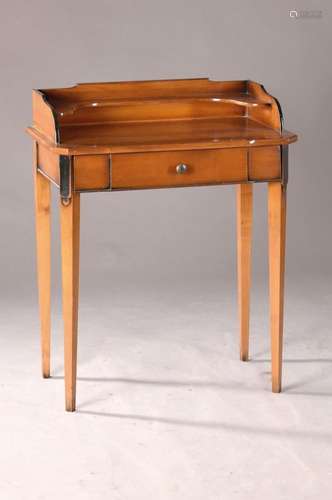 Side table, German, walnut, based on the Biedermeier