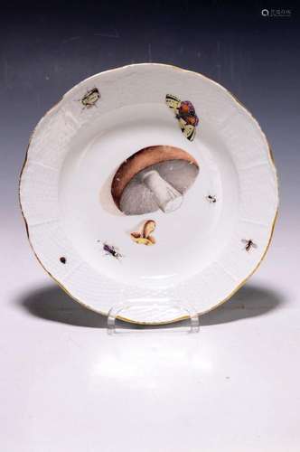 Decorative plate, Meissen, around 1740-45, porcelain