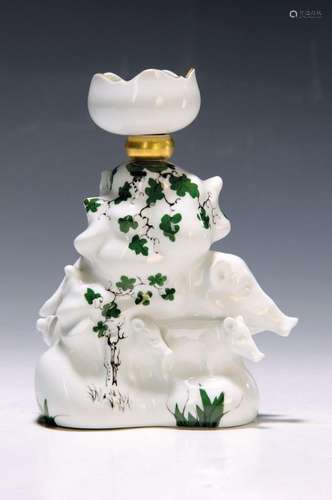 Candlestick, Meissen, from the  Jägerlatein  collection