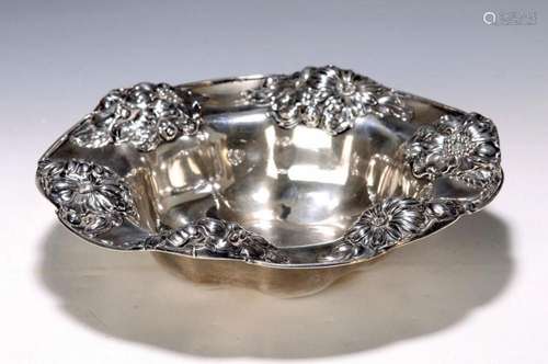 Silver bowl, Birmingham, 1st half of the 20th century