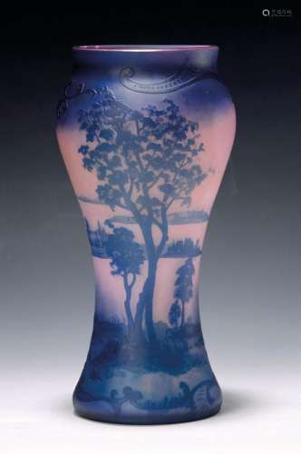 Vase, d# Argenthal, Cristallerie de Saint, around