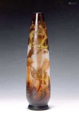Vase, d Argenthal, Cristallerie de Saint, around 1920