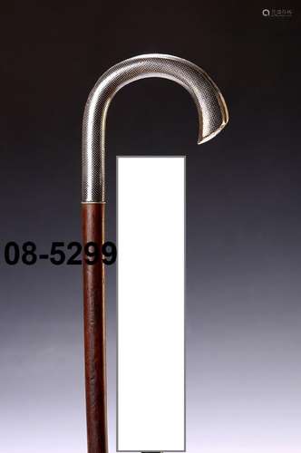 Walking stick, German, 20s, 800 silver, Tula silver