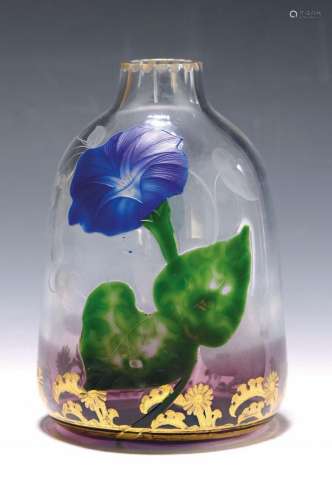 Vase in the shape of a bottle, Gräflich Harrach sche