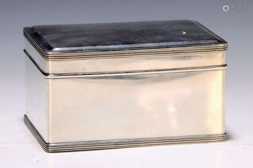 Large lidded box, silver, Netherlands, around 1942