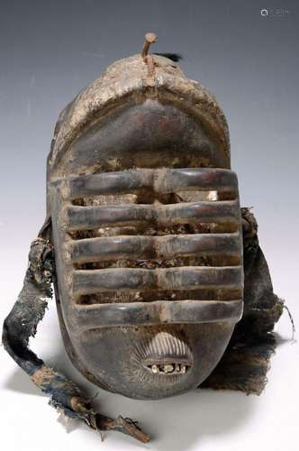 Face mask, Ngere or Kran, Liberia, 20th century