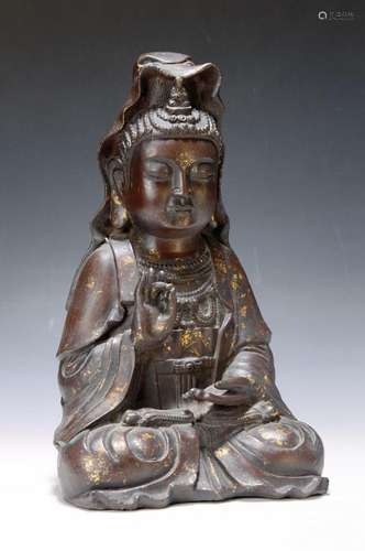 Large Guan Yin, China, Ming dynasty, 18th century