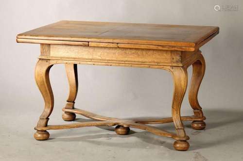 Rare large Baroque extending table, around 1750/60