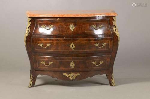 chest of drawers, Stockholm around 1760/70, palisander