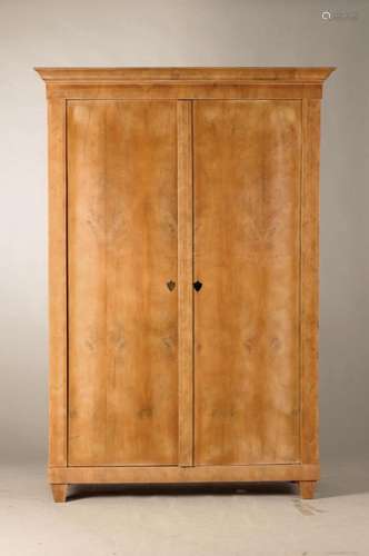 Two-door Biedermeier cupboard, southern Germany