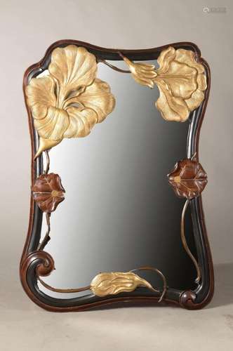 Magnificent mirror, Art Nouveau, around 1910/20