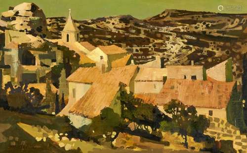 Marcel DEPRE (1919-1990) <br />
« Paysage des Baux de Proven...