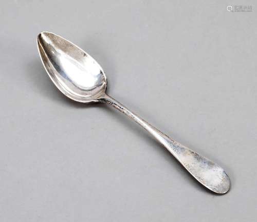 Dinner spoon, Denmark, 1807, hallma