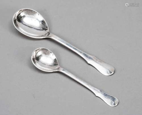 Two spoons, Denmark, 1st half of th