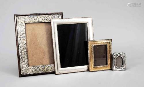 Three rectangular photo stand frame