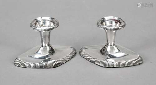 Pair of candlesticks, probably Swed