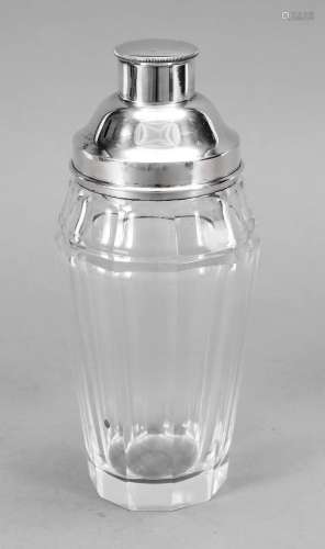 Shaker with silver mount, German, 2