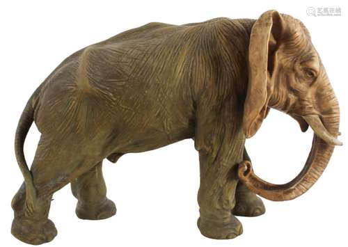 Antique Elephant Figurine