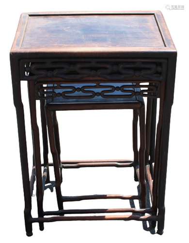 Chinese Hong-Mu Nest of Tables