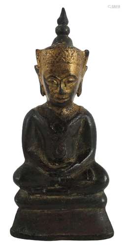 Thai/Burmese Parcel Gilt Bronze Buddha