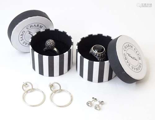Assorted silver jewellery by Thomas Sabo to include two dres...