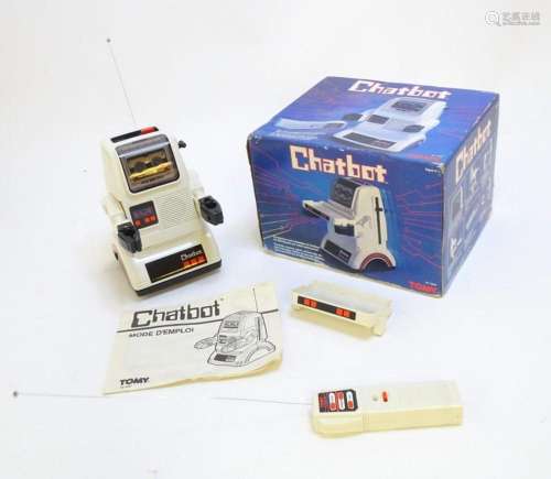 Toy : a late 20thC boxed Tomy Chatbot 5404, standing approx....