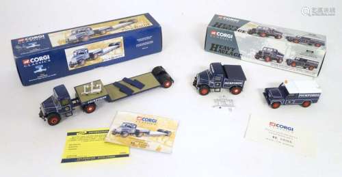 Toys: Three Corgi Classics die cast scale model haulage toy ...