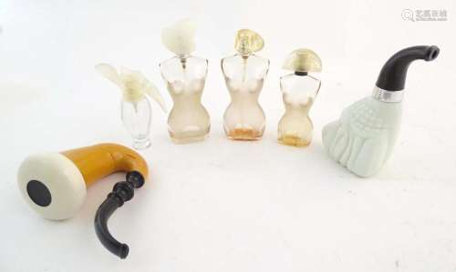 Six 20thC novelty scent / cologne / perfume bottles to inclu...