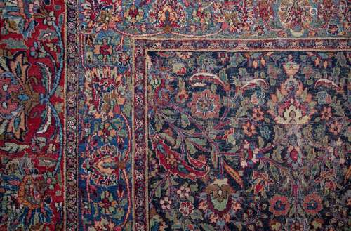 A Large Tabriz carpet, North West Persian circa 1920