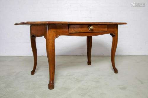 A very appealing large fruitwood centre table,Tuscan circa 1...