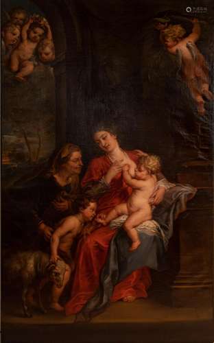 After Peter Paul Rubens,18th century school The Virgin Mark ...