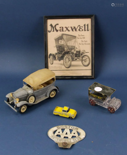 Vintage Auto Lot, Toy Cars, Advert, Magazine