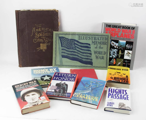Collection of WWI and WWII Books