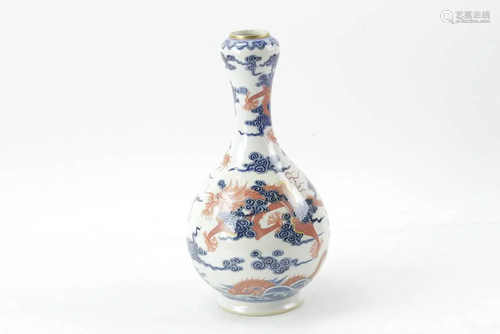 Chinese Famille Rose Porcelain Vase