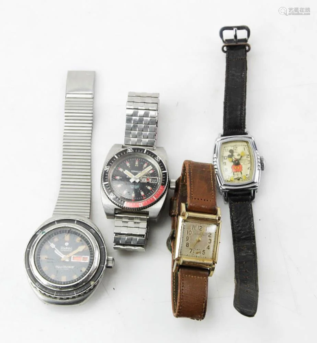 Watches, Ingersoll-Rand, Zodiac, Waltham, Caravelle