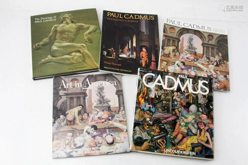 Group of Signed Paul Cadmus Art Books