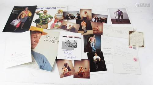 Ephemera, Duane Hanson Books, Programs, etc