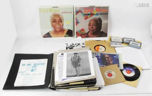 Ethel Waters Collection Owned by Eddie Stuart
