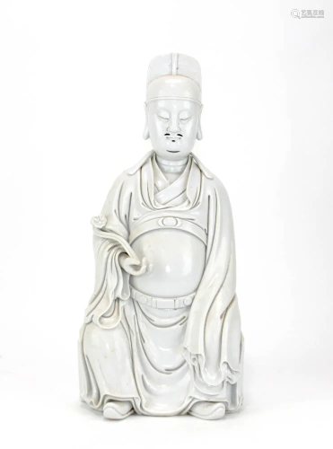 Chinese Blanc-de-Chine Porcelain Figure