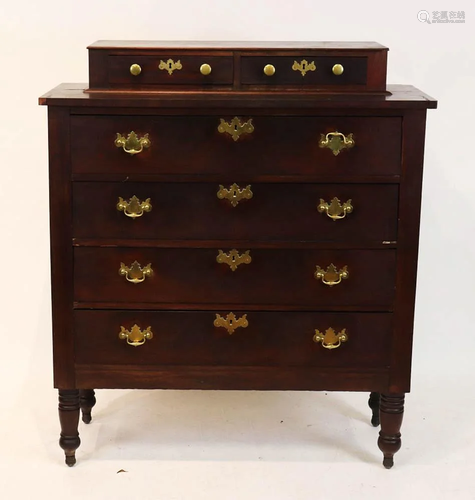 Early American Mahogany Chest