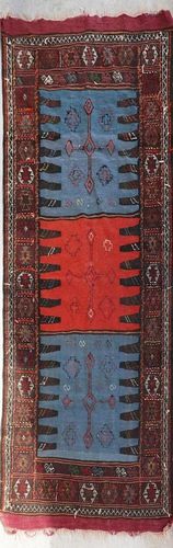 Semi-Antique Kilim Rug