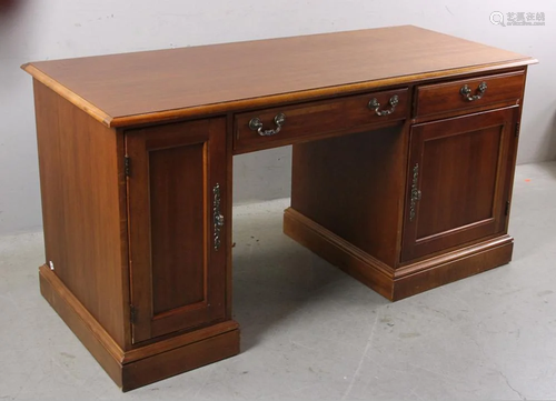 Two Part Desk with Top