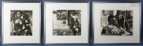 David Bumbeck, Three Etchings