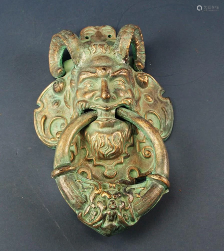 Gargoyle Iron Door Knocker