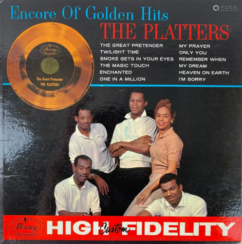 The Platters Encore of Golden Hits LP Vinyl Record Album