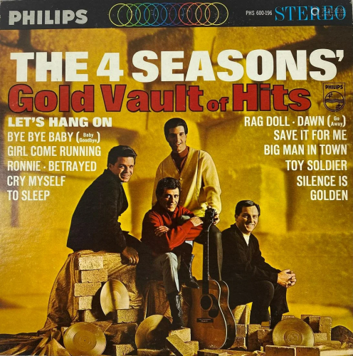 The 4 seasons Gold Vault of Hits by Black Vinyl Record
