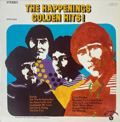 Vintage 1969 The Happenings Golden Hits