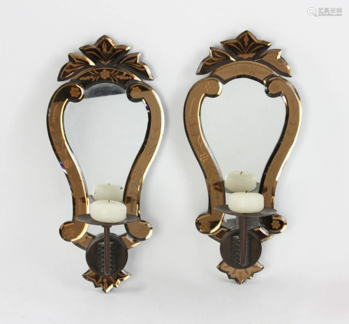 Pair of 1950s Style Sconces