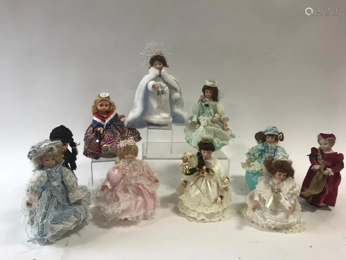 Assorted Collection of Dolls