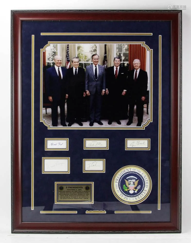 Five Presidents Extravaganza, Signed by Presidents